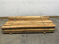 Teak balk 230x13-16 cm (11x) - afbeelding 2 van  8