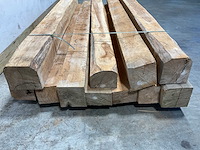 Teak balk 230x13-16 cm (11x) - afbeelding 5 van  8