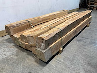 Teak balk 230x13-16 cm (11x) - afbeelding 6 van  8