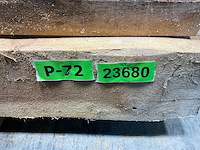 Teak balk 230x13-16 cm (11x) - afbeelding 7 van  8