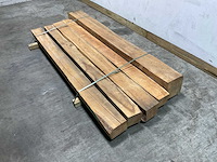 Teak balk 230x15-23 cm (5x) - afbeelding 1 van  8