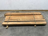 Teak balk 230x15-23 cm (5x) - afbeelding 2 van  8