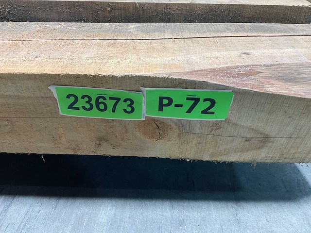 Teak balk 230x15-23 cm (5x) - afbeelding 7 van  8