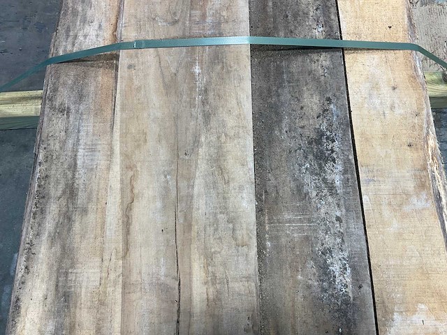 Teak balk 230x15-24 cm (4x) - afbeelding 3 van  8