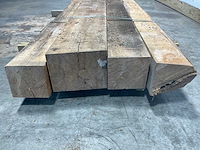 Teak balk 230x15-24 cm (4x) - afbeelding 4 van  8