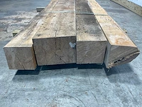 Teak balk 230x15-24 cm (4x) - afbeelding 4 van  8