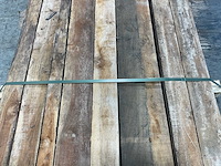 Teak balk 230x6-14 cm (9x) - afbeelding 4 van  8