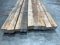 Teak balk 230x6-14 cm (9x) - afbeelding 5 van  8