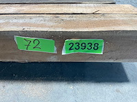 Teak balk 230x6-14 cm (9x) - afbeelding 6 van  8