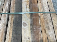 Teak balk 230x6-14 cm (9x) - afbeelding 3 van  8