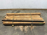 Teak balk 230x7-15 cm (10x) - afbeelding 2 van  8