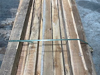 Teak balk 230x7-15 cm (10x) - afbeelding 4 van  8