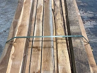 Teak balk 230x7-15 cm (10x) - afbeelding 6 van  8
