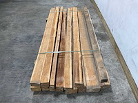 Teak balk 230x7-18 cm (14x) - afbeelding 3 van  8