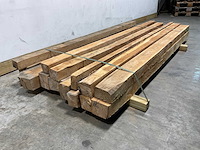 Teak balk 230x7-18 cm (14x) - afbeelding 6 van  8