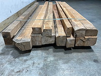 Teak balk 230x7-18 cm (14x) - afbeelding 8 van  8