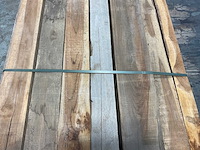 Teak balk 230x7-21 cm (7x) - afbeelding 4 van  6