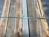 Teak balk 230x7-21 cm (7x) - afbeelding 6 van  8