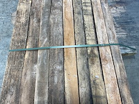 Teak balk 230x8-13 cm (9x) - afbeelding 5 van  8