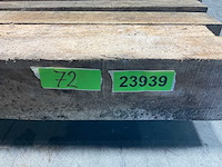 Teak balk 230x8-13 cm (9x) - afbeelding 6 van  8