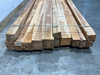 Teak balk 230x8-15 cm (13x) - afbeelding 4 van  4