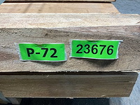 Teak balk 230x8-15 cm (13x) - afbeelding 3 van  4