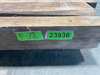 Teak balk 230x8-16 cm (7x) - afbeelding 4 van  5