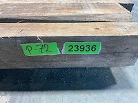 Teak balk 230x8-16 cm (7x) - afbeelding 6 van  8