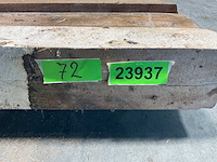 Teak balk 230x9-15 cm (7x) - afbeelding 6 van  8