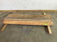 Teak balk 240x10-15 cm (5x) - afbeelding 1 van  4