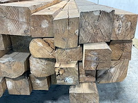 Teak balk gedroogd 240x8-17 cm (34x) - afbeelding 7 van  9