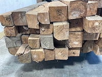Teak balk gedroogd 240x8-17 cm (34x) - afbeelding 8 van  9