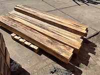 Teak balken (10x) - afbeelding 2 van  2