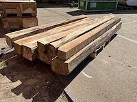 Teak balken (10x) - afbeelding 3 van  6