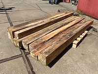 Teak balken (10x) - afbeelding 5 van  6