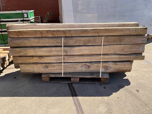 Teak balken (15x) - afbeelding 2 van  7