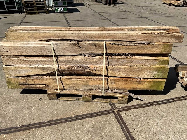 Teak balken (15x) - afbeelding 5 van  7