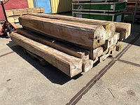 Teak balken (19x) - afbeelding 1 van  6
