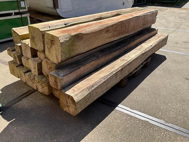 Teak balken (19x) - afbeelding 3 van  6