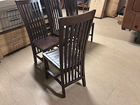 Teak eetkamerstoel (4x) - afbeelding 2 van  11