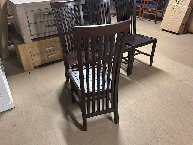 Teak eetkamerstoel (4x) - afbeelding 3 van  11