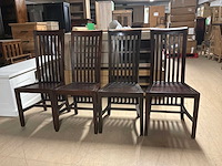 Teak eetkamerstoel (4x) - afbeelding 7 van  11