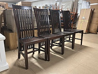 Teak eetkamerstoel (4x) - afbeelding 11 van  11