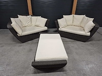 Teak & garden loungeset - afbeelding 3 van  14