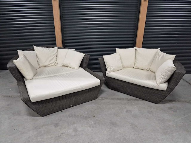 Teak & garden loungeset - afbeelding 1 van  14