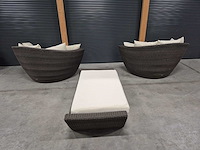 Teak & garden loungeset - afbeelding 9 van  14