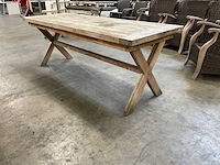 Teak hout large tuintafel - afbeelding 4 van  4