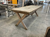 Teak hout large tuintafel - afbeelding 1 van  4