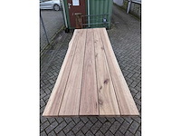Teak houten tuintafel 300x100cm - afbeelding 2 van  2