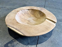 Teak schaal 40 cm - afbeelding 1 van  1